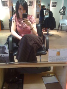 exciting life as a hairdresser about to change....